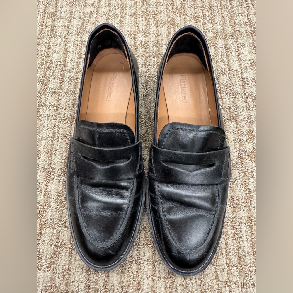 Flattered - Sara Loafer - Black - Size 7/EU37